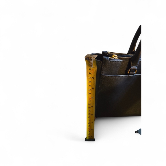 Tory Burch Navy Blue Satchel - Picture 9 of 16